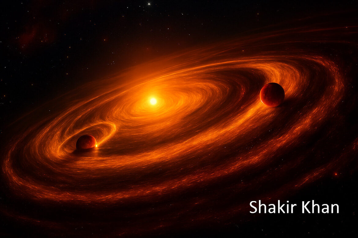 Astronomers Captured the birth of a new solar System PDS 70 Star System