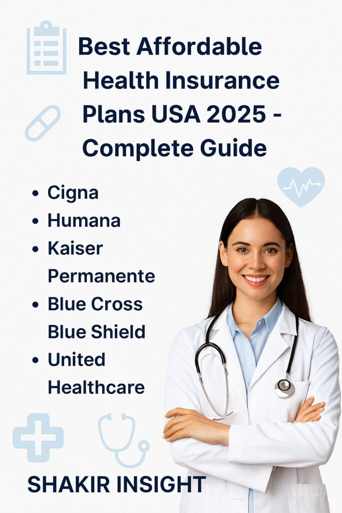 Best Affordable Health Insurance Plans
in USA 2025 – Complete Guide