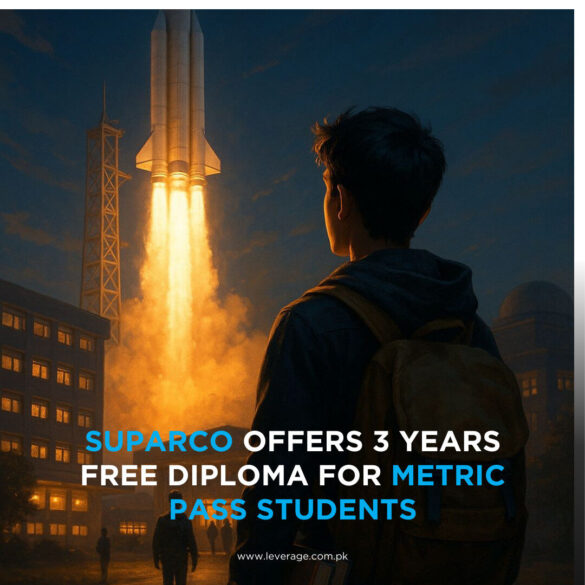 سپارکو کا سنہری موقع – میٹرک پاس طلبہ و طالبات کے لیے مفت ڈپلومہ پروگرام