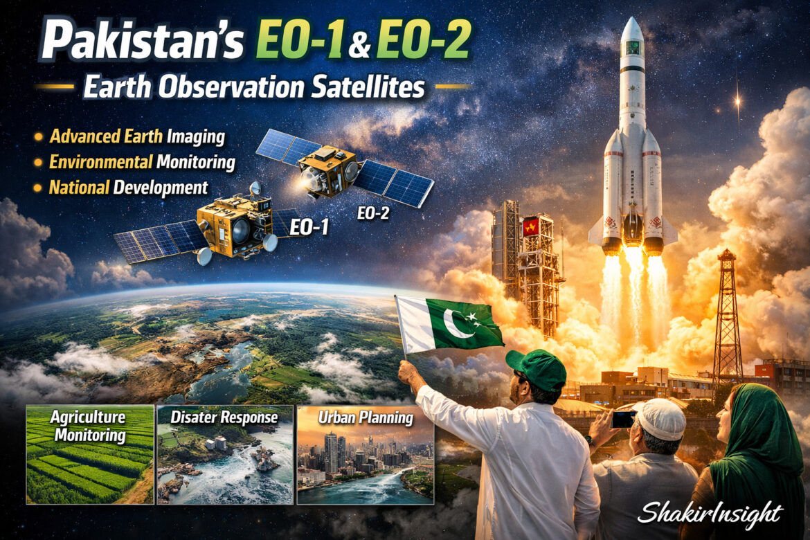 Pakistan’s EO-1 and EO-2 Earth-Observation Satellites