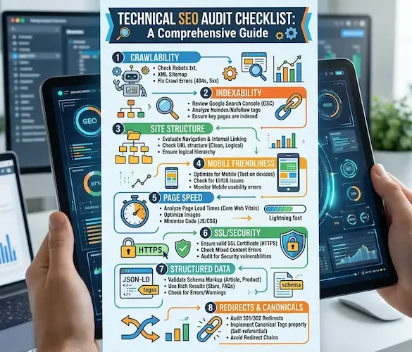 Technical SEO Audit Checklist: Complete Guide for Better Website Performance •